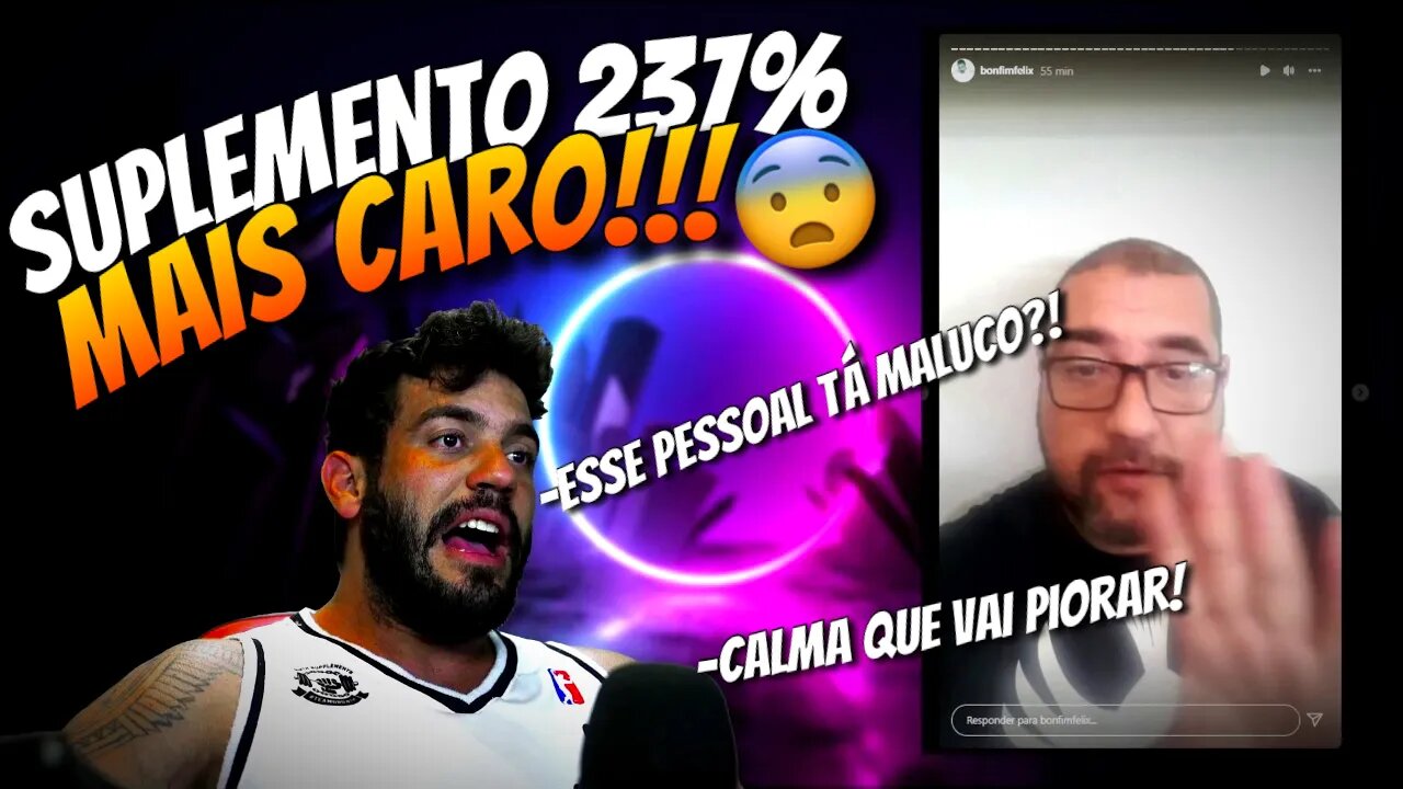 SUPLEMENTO VAI FICAR 237% MAIS CARO ESTE MES! ENTENDA O MOTIVO! SALVE-SE QUEM PUDER! #DEURUIM