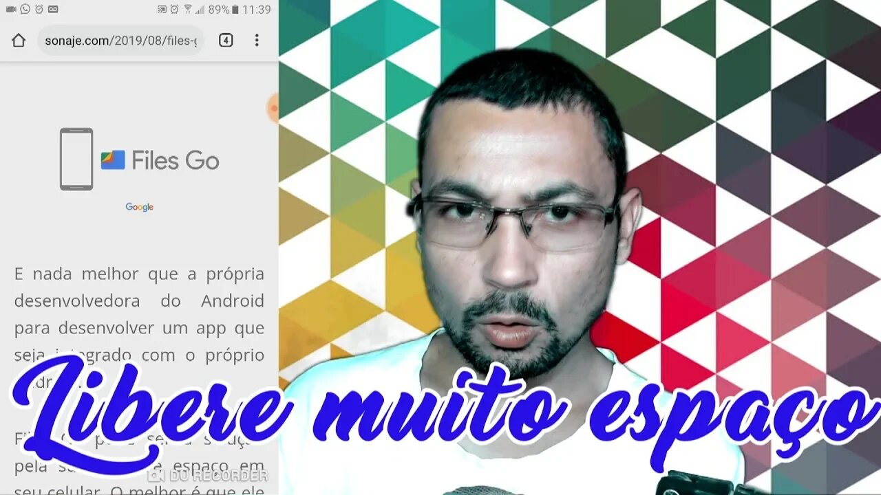 Precisando de espaço no seu celular? Então conheça o FILES GO