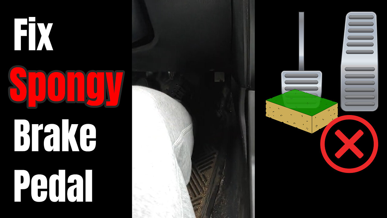 Fix Spongy Brake Pedal: Quick Tip If Nothing Works.