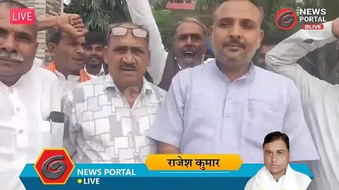 #Live नादौती में भाजपा कार्यकर्ताओं के जोशीले सुर, ERCP पर की वार्ता