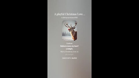 A Playful Christmas Love Song