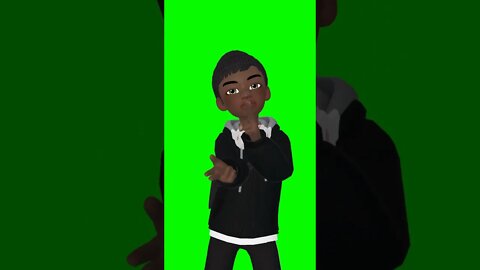 Vídeo de Animação - Avatar dançando - Chroma Key - Green Screen