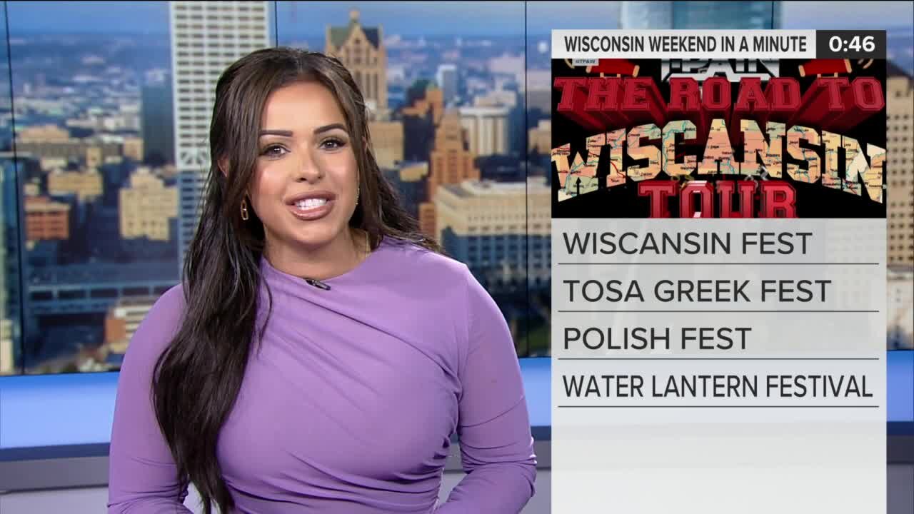 Wisconsin Weekend in a Minute: T-Pain's Wiscansin Fest, Polish Fest, Bike Week, Drifting cars