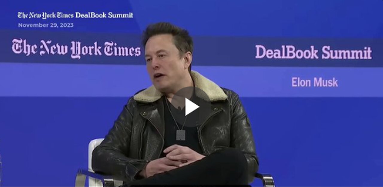 ELON: I DIDN’T CREATE AN AI COMPANY EARLIER BECAUSE I WAS UNCERTAIN...