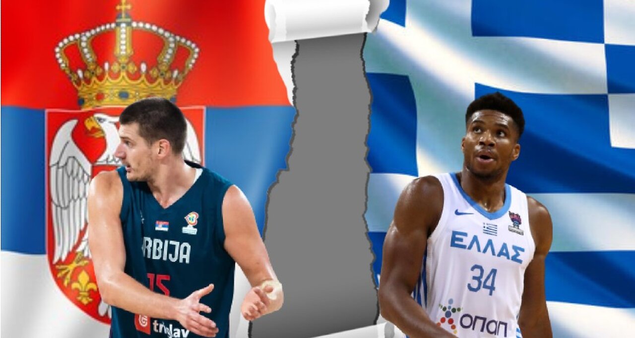 Greece vs Serbia Friendly Game In FIBA World Cup 2023