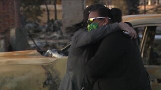 Rock Creek family shows loved one destroyed home for first time since Marshall Fire's destruction