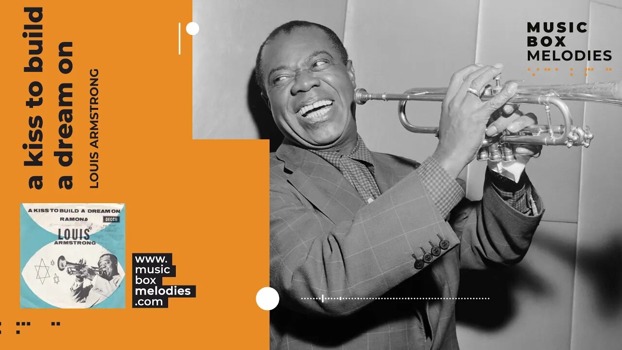 [Music box melodies] - A Kiss To Build A Dream On by Louis Armstrong