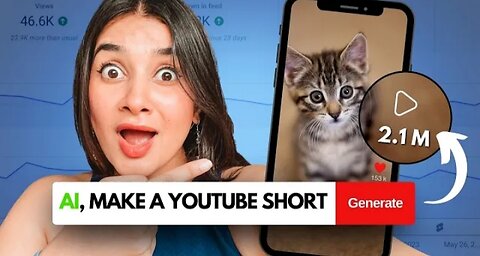 i make Youtube Short | With Just One Promt | Using this Ai tool