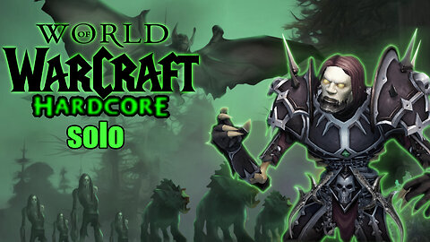 Solo Grind to 60 | Undead Rogue | Hardcore #ClassicWOW #Hour1