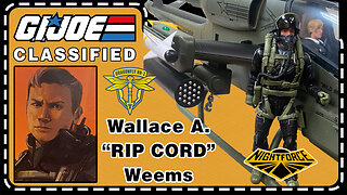 Wallace A. "Rip Cord" Weems - G.I. Joe Classified Dragonfly Haslab 143 - Unboxing & Review