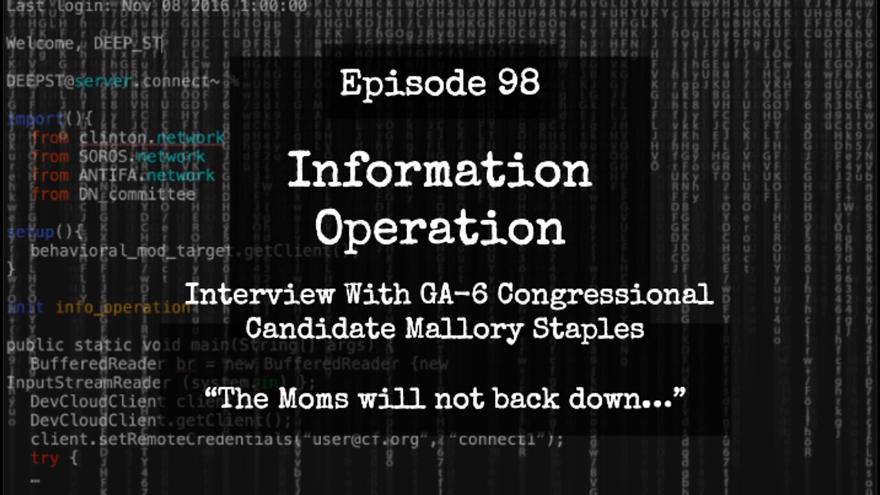 IO Episode 98 - Interview with GA-6 Congressional Candidate Mallory Staples