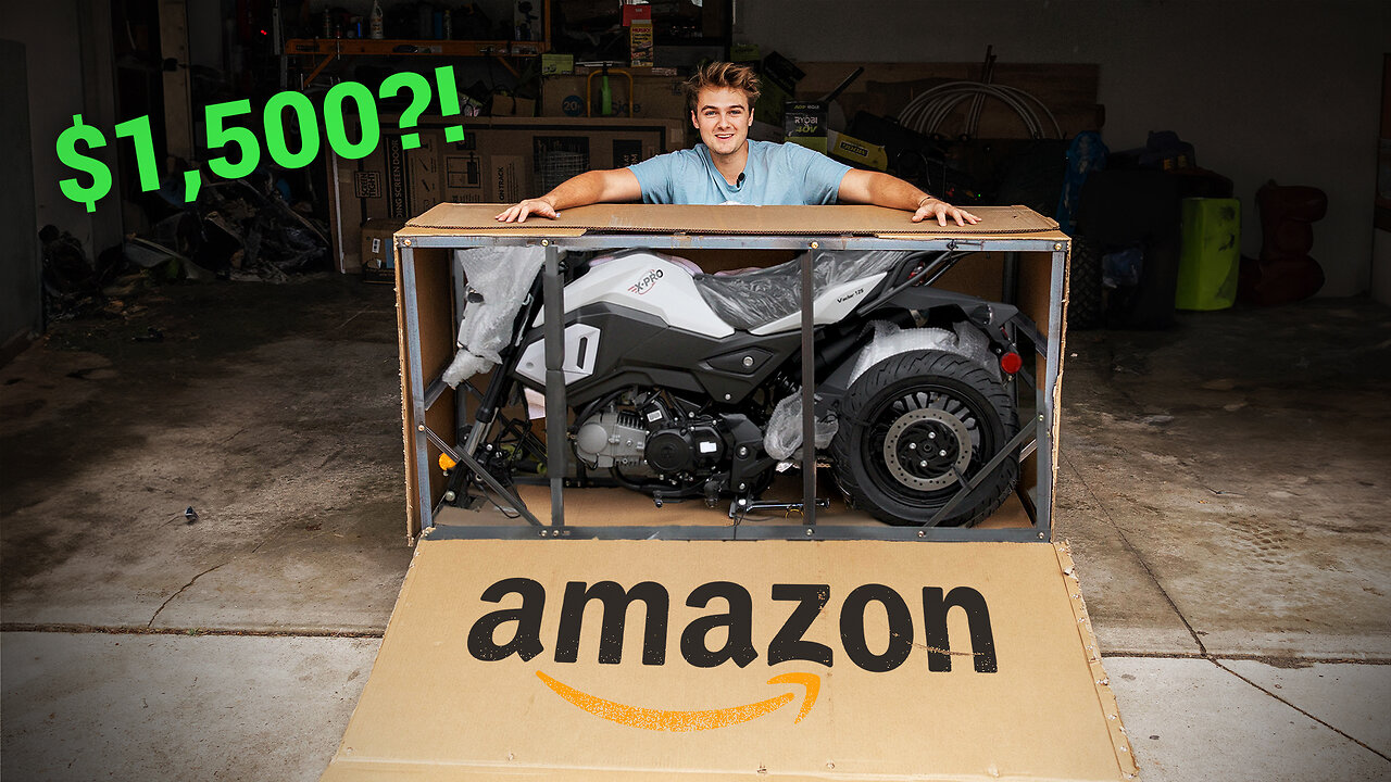 I Bought The Cheapest Street Legal Motorcycle on Amazon