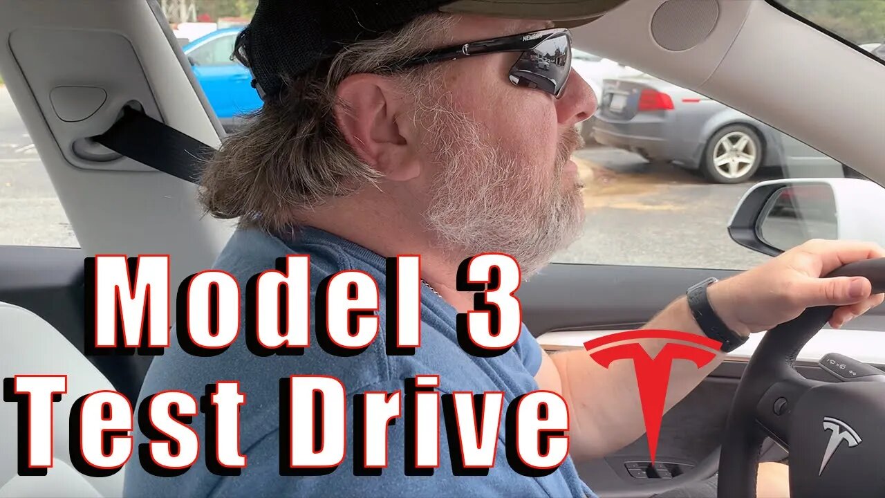 Driving a Tesla for the First Time! What's it REALLY Like?? - The King Drives The Barbarian's Tesla