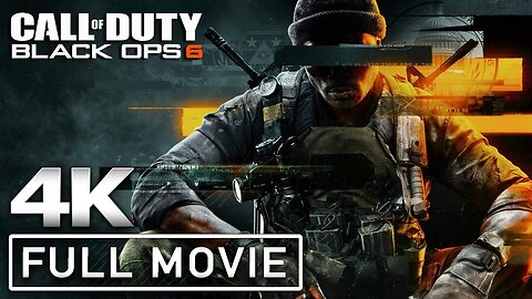 Call Of Duty Black Ops 6 All Cutscenes (Full Game Movie) 4K 60FPS