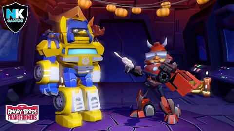 Angry Birds Transformers - Grapple + Preview of Level 15 Cliffjumper