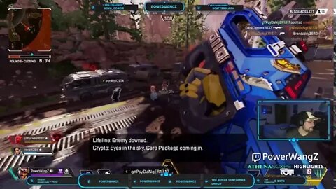 Apex Legends Season 5 Highlights from PowerWangZ's Twitch Stream on 7-12-2020