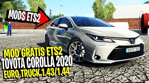 ▶️TOYOTA COROLLA 2020 PARA EURO TRUCK SIMULATOR 2 1.44