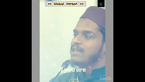 Always be sincere in praying