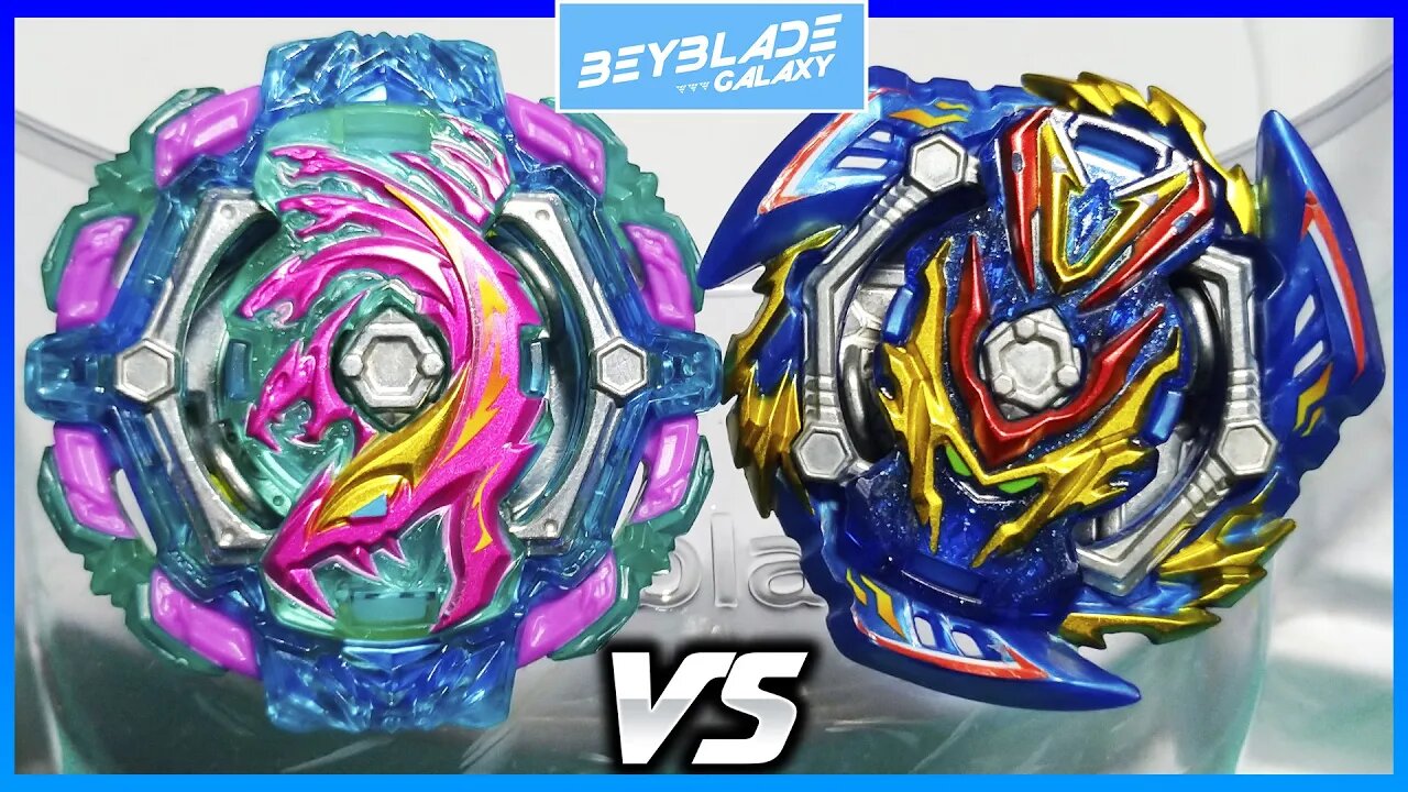 POISON HYDRA .0P.At ZAN vs SLASH VALKYRIE .Bl.Pw RETSU - Beyblade Burst ベイブレードバースト