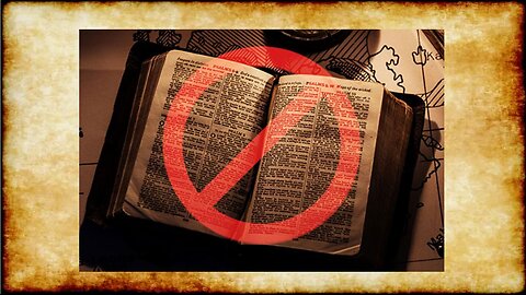 WHY BAN THE BIBLE? **MUST SEE VIDEO!**