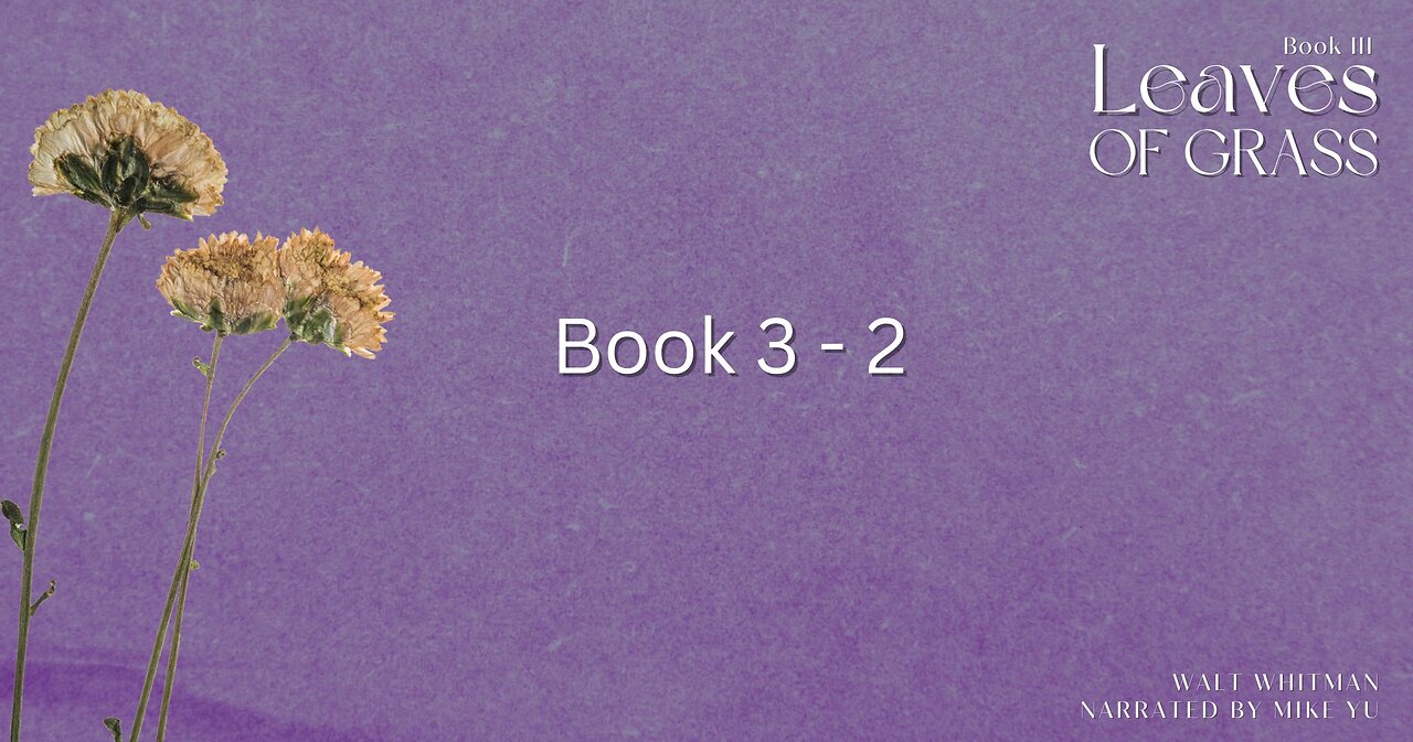 Leaves of Grass - Book 3.2 - Walt Whitman