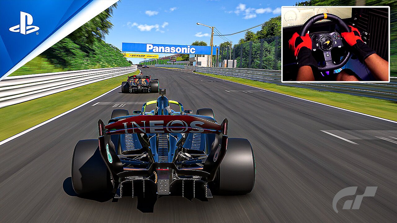 Gran Turismo 7 - Lewis Hamilton Formula SF23 on Suzuka Circuit | Logitech G920 PS5 4K