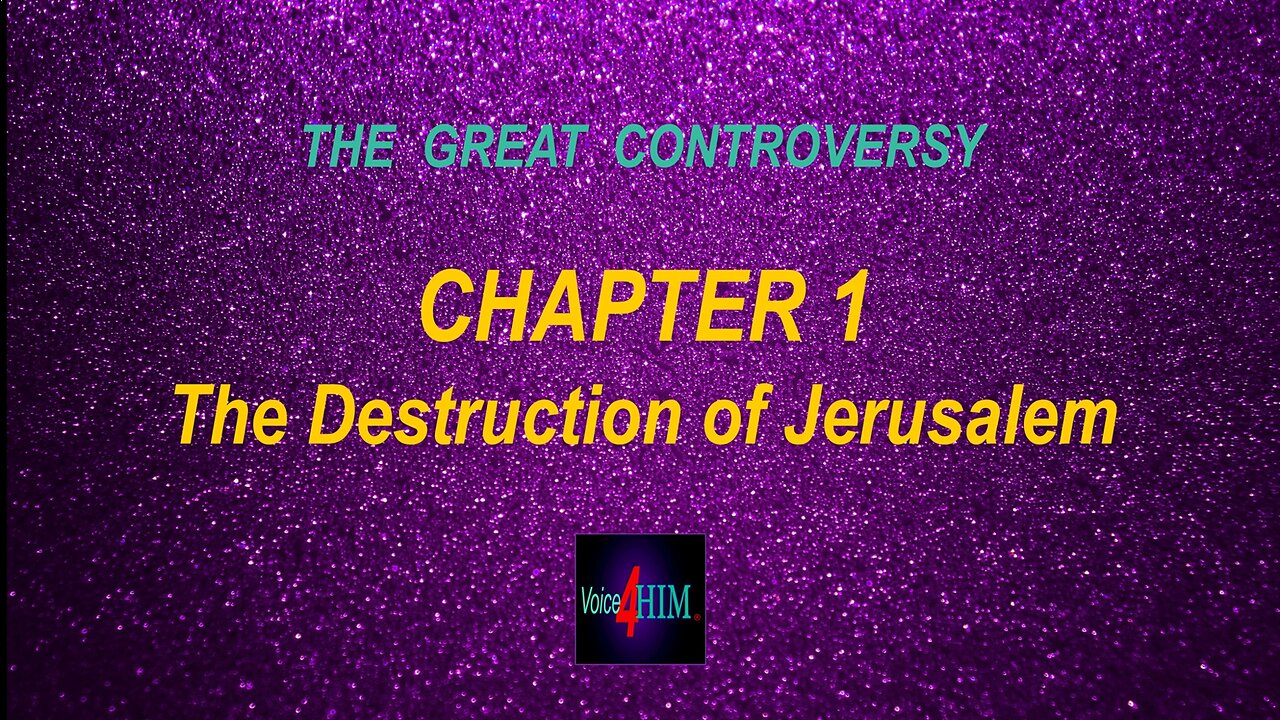 The Great Controversy - CHAPTER 1