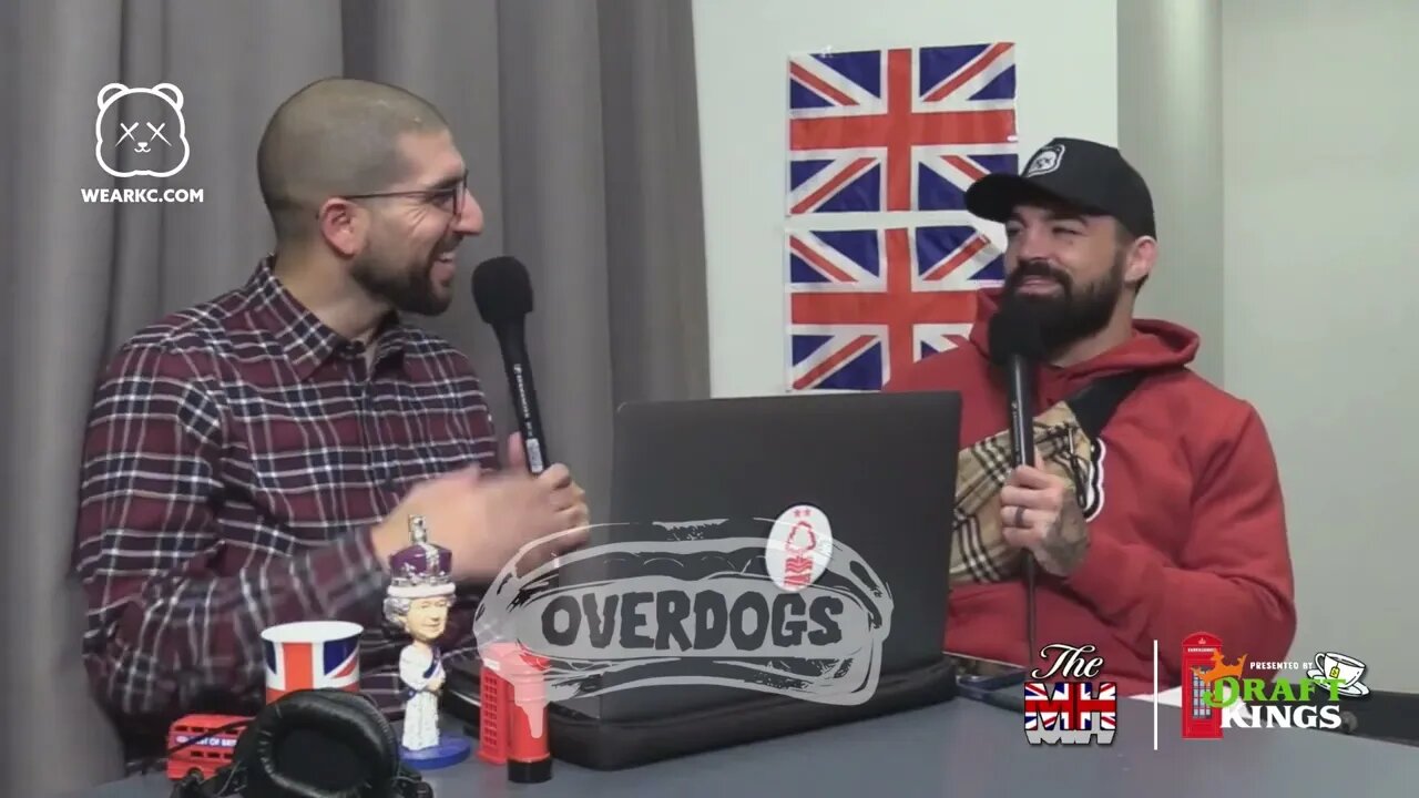 Ariel Helwani gives his RESPECT to the Overdogs Podcast