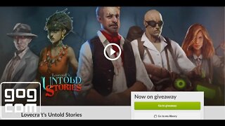 Jogo Grátis na GOG: Lovecraft's Untold Stories