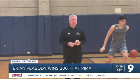 Brian Peabody wins his 200th at Pima College