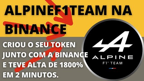 #alpinef1team cria com a #Binance seu fã token - 170