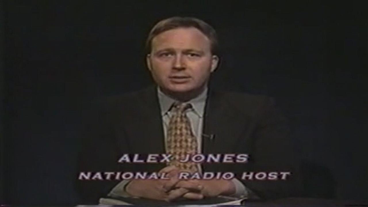 Early Alex Jones on corrupt telethon churches and the NWO police state