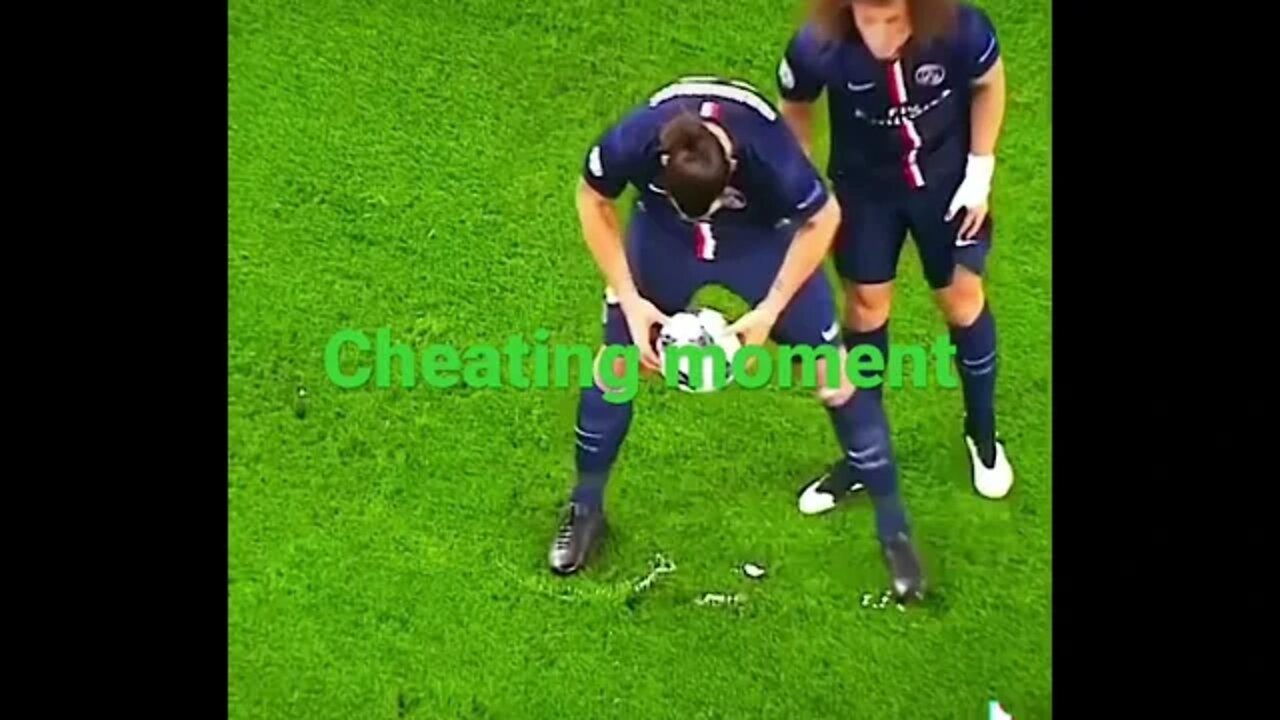 Cheating moment in football that will make you laugh away your worries