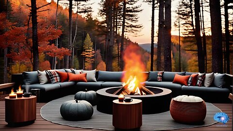 eYe KWU - Patio Fire Pit in Mashpee Massachusetts | Fall Asleep Fast | Relaxation | Insomnia