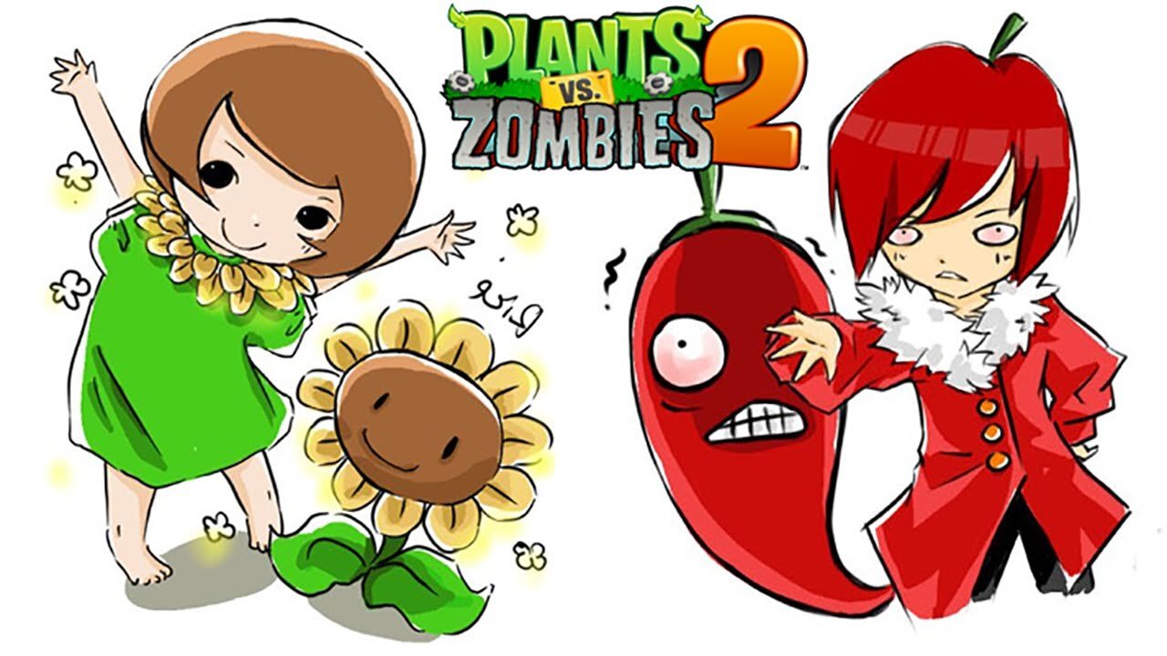 Plants vs Zombies 2 HUMAN VERSION