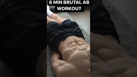 6 mins brutal ab workouts