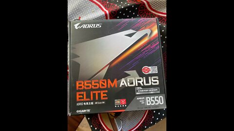 B550m Aorus Elite do ALIEXPRESS - Unboxing Placa Mãe do Aliexpress #shorts