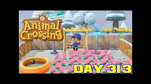 Animal Crossing: New Horizons Day 313 - Nintendo Switch Gameplay 😎Benjamillion