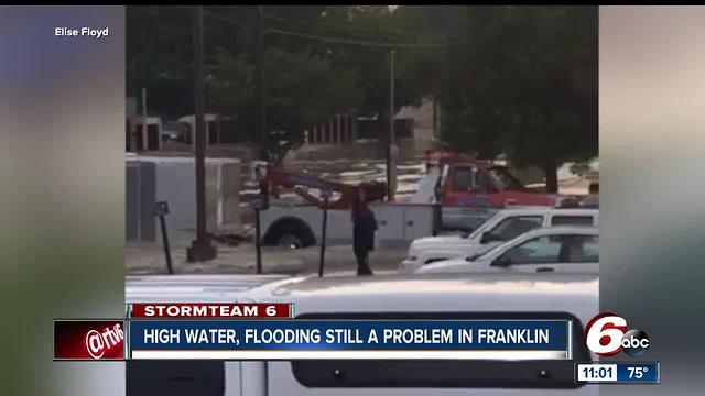 High water, flooding still a problem in Franklin