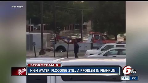 High water, flooding still a problem in Franklin