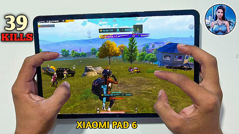 👿XIAOMI PAD 6 PUBG TEST💥BEST LANDING IN SNOWY VILLAGE🔥XIAOMI PAD 6 PUBG/BGMI TEST🥰