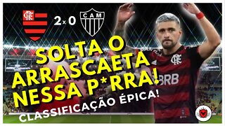 Com show de Arrascaeta e da Torcida, Flamengo elimina o Galo (mi mi mi)