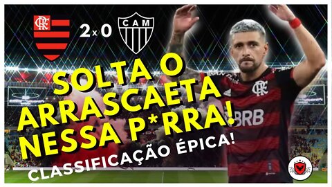 Com show de Arrascaeta e da Torcida, Flamengo elimina o Galo (mi mi mi)