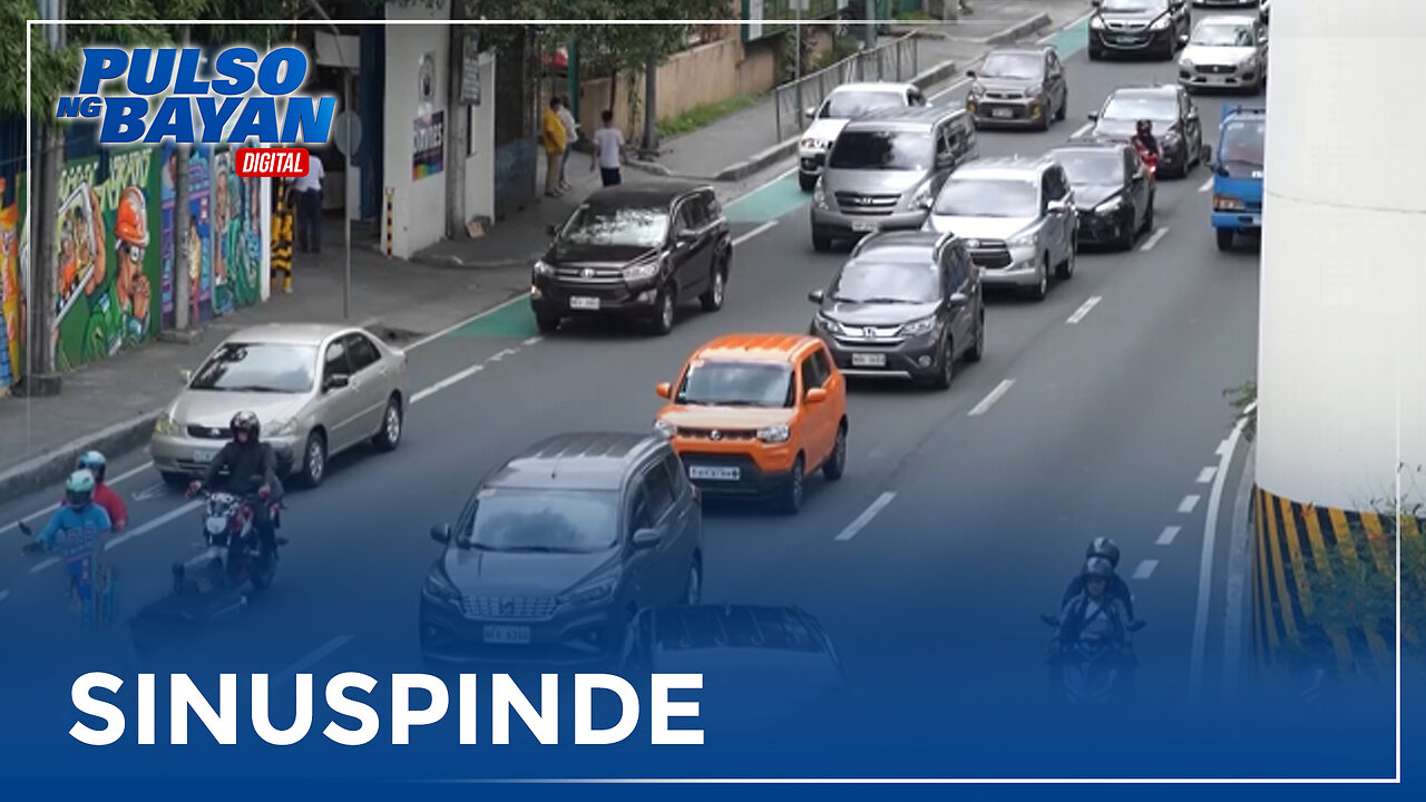 MMDA, sinuspinde ang number coding scheme ngayong araw