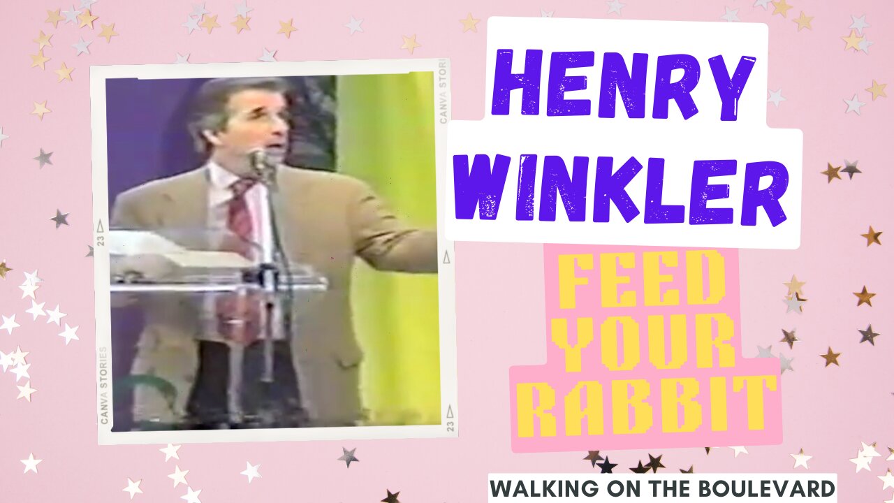 Henry Winkler story About Daughter's Bunny