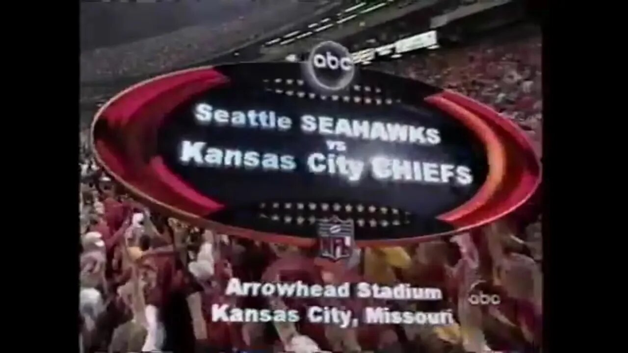 2000-10-02 Seattle Seahawks vs Kansas City Chiefs