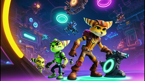 We got Ratchet and Clank going tonight!