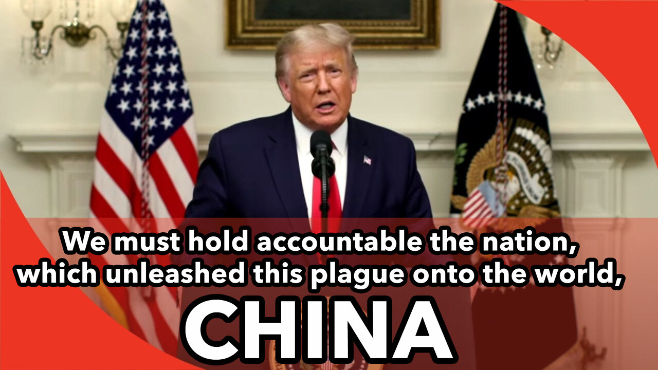 'We must hold accountable the nation, which unleashed this plague..., China' - Trump to UN 2020