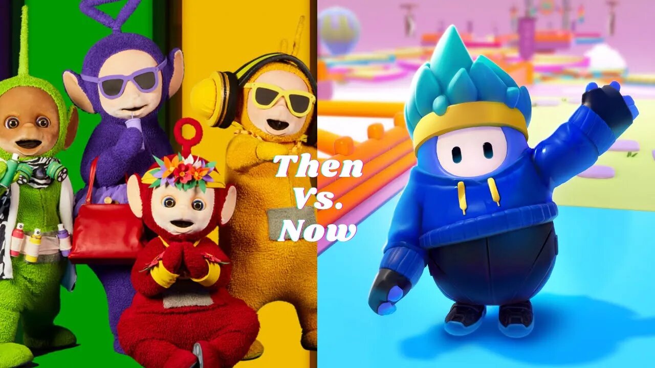 Look how far teletubbies has come