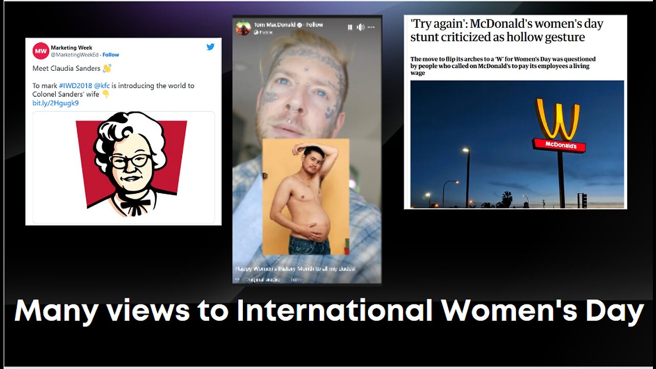 Has International Women's Day turned Woke!